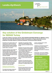 Key Solution of the Gridstream Converge for SEDAS Turkey